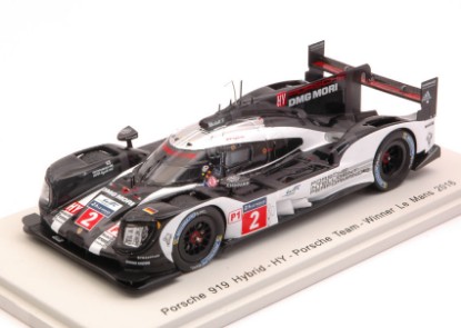 Immagine di PORSCHE 919 HYBRID N.2 WINNER LM 2016 R.DUMAS-N.JANI-M.LIEB 1:43