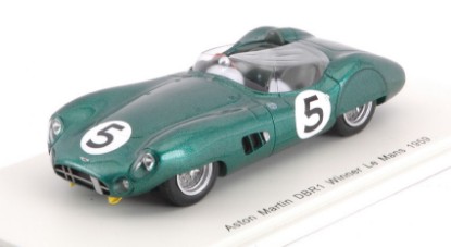 Immagine di ASTON MARTIN DBR1 N.5 WINNER LM 1959 R.SALVADORI-C.SHELBY 1:43 REPROD.