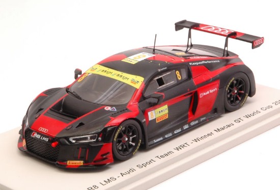 Immagine di AUDI R8 N.8 WINNER MACAU GT WORLD CUP 2016 L.VANTHOOR 1:43