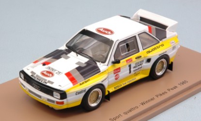 Immagine di AUDI QUATTRO S1 N.1 WINNER PIKES PEAK HILL CLIMB 1985 M.MOUTON 1:43
