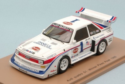 Immagine di AUDI QUATTRO S1 N.1 WINNER PIKES PEAK 1986 B.UNSER 1:43


