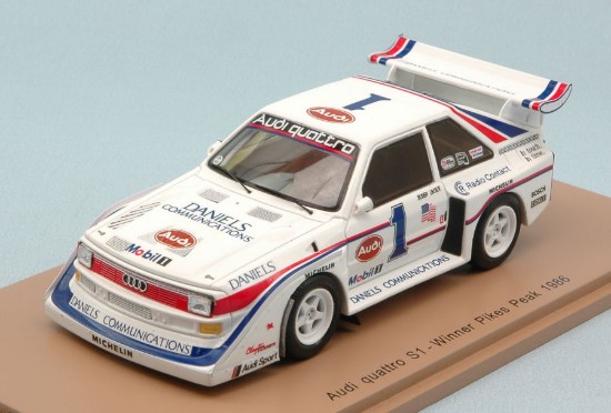 Immagine di AUDI QUATTRO S1 N.1 WINNER PIKES PEAK 1986 B.UNSER 1:43


