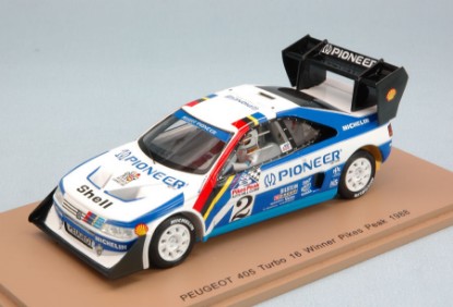 Immagine di PEUGEOT 405 TURBO 16 N.2 WINNER PIKES PEAK 1988 A.VATANEN 1:43