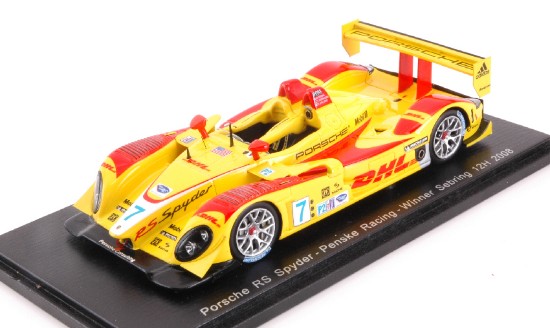 Immagine di PORSCHE RS SPYDER N.7 WINNER 12 H SEBRING 2008 DUMAS-BERNHARD-COLLARD