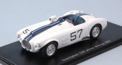 Immagine di CUNNINGHAM C4 N.57 WINNER 12 H SEBRING 1953 J.FITCH-P.WALTERS 1:43