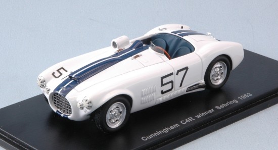 Immagine di CUNNINGHAM C4 N.57 WINNER 12 H SEBRING 1953 J.FITCH-P.WALTERS 1:43