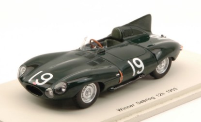 Immagine di JAGUAR D N.19 WINNER 12H SEBRING 1955 M.HAWTHORN-P.WALTERS 1:43



