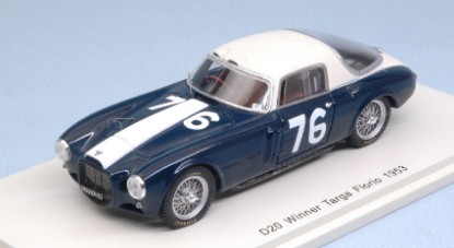 Immagine di LANCIA D20 N.76 WINNER TARGA FLORIO 1953 U.MAGLIOLI 1:43