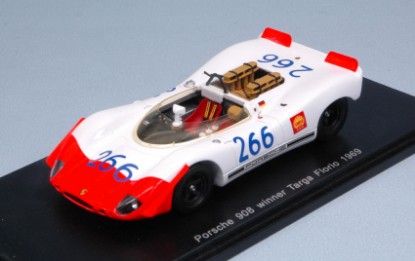 Immagine di PORSCHE 908/02 SPYDER N.266 WINNER T.FLORIO 1969 G.MITTER-U.SCHUTZ 1:43
