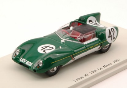 Immagine di LOTUS XI N.42 13th LM 1957 R.WALSHAW-J.DALTON 1:43
