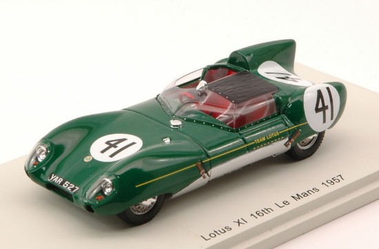 Immagine di LOTUS XI N.41 16th LM 1957 A.HECHARD-R.MASSON 1:43