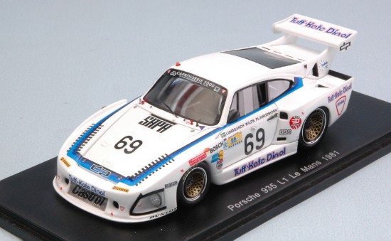 Immagine di PORSCHE 935 L1 N.69 DNF LM 1981 J.LUNDGARDH-M.WILDS-A.PLANKENHORN 1:43