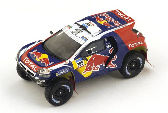 Immagine di PEUGEOT DKR N.302 DAKAR RALLY 2015 S.PETERHANSEL-J.P.COTTRET 1:43