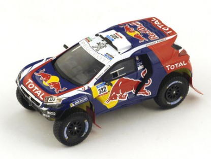 Immagine di PEUGEOT DKR N.322 DAKAR RALLY 2015 C.DESPRES-G.PICARD 1:43