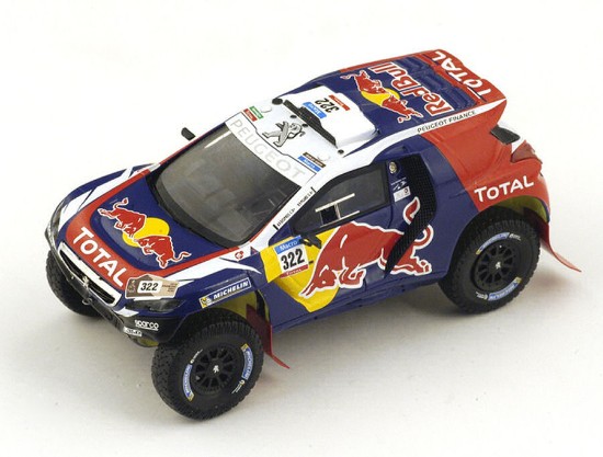 Immagine di PEUGEOT DKR N.322 DAKAR RALLY 2015 C.DESPRES-G.PICARD 1:43