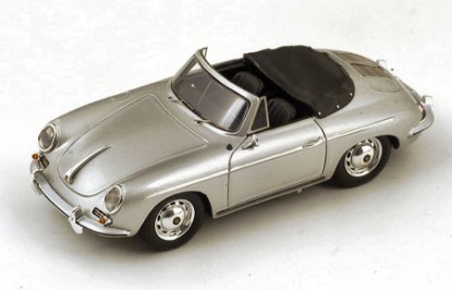 Immagine di PORSCHE 356 CARRERA 2 CABRIOLET 1962 SILVER 1:43