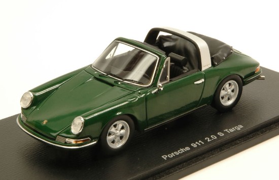 Immagine di PORSCHE 911 2.0 S TARGA 1967 DARK GREEN 1:43