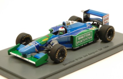 Immagine di BENETTON B194 J.VERSTAPPEN 1994 N.6 3rd BELGIUM GP 1:43