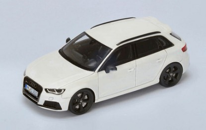 Immagine di AUDI RS 3 SPORTBACK 2015 MATT WHITE 1:43