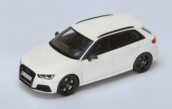 Immagine di AUDI RS 3 SPORTBACK 2015 MATT WHITE 1:43