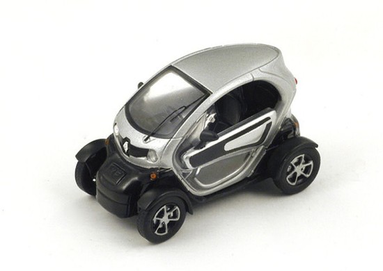 Immagine di RENAULT TWIZY (ELECTRIC CAR) PARIS 2010 SILVER 1:43