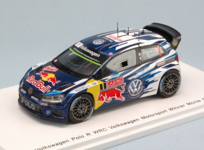 Immagine di VW POLO R WRC N.1 WINNER MONTE CARLO RALLY 2015 S.OGIER-J.INGRASSIA 1:43