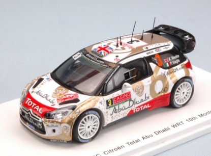 Immagine di CITROEN DS3 N.3 10th MONTE CARLO 2015 K.MEEKE-P.NAGLE 1:43