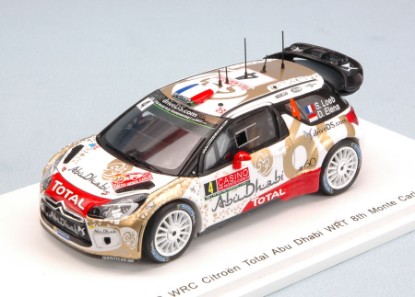 Immagine di CITROEN DS3 N.4 8th MONTE CARLO 2015 S.LOEB-D.ELENA 1:43