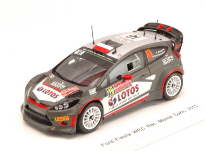 Immagine di FORD FIESTA N.16 RETIRED MONTE CARLO 2015 R.KUBICA-M.SZCZEPANIAK 1:43
