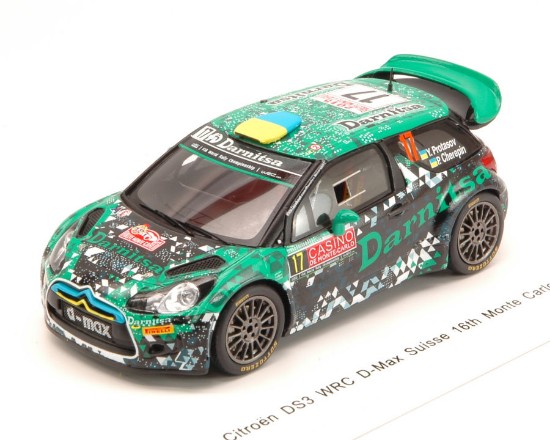 Immagine di CITROEN DS3 N.17 16th MONTE CARLO 2015 Y.PROTASOV-P.CHEREPIN 1:43