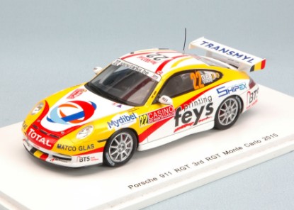 Immagine di PORSCHE 911 N.22 3rd RGT MONTE CARLO 2015 M.DUEZ-S.VYNCKE 1:43