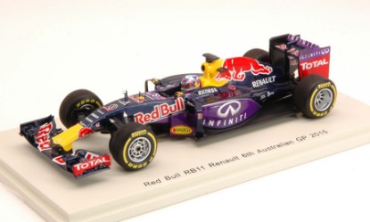 Immagine di RED BULL RB11 D.RICCIARDO 2015 6th AUSTRALIAN GP 1:43