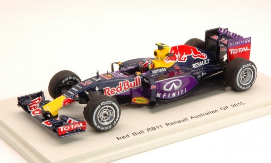Immagine di RED BULL RB11 D.KVYAT 2015 N.26 NC AUSTRALIAN GP 1:43