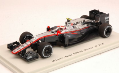 Immagine di MC LAREN HONDA MP4-30 J.BUTTON 2015 N.22 11th CHINESE GP 1:43