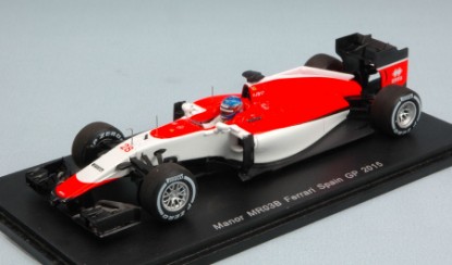 Immagine di MANOR MARUSSIA FERRARI MR03B W.STEVENS 2015 N.28 17th SPAIN GP 1:43