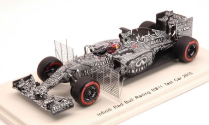 Immagine di RED BULL RB11 TEST CAR BAHRAIN 2015 D.KVYAT WITH SENSORS 1:43