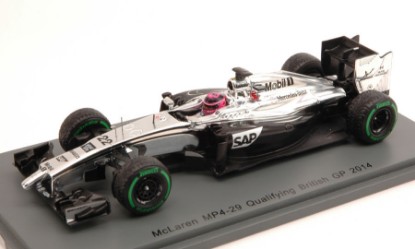Immagine di MC LAREN MP4-29 J.BUTTON 2014 QUALIFYNG BRITISH GP 1:43