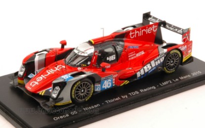 Immagine di ORECA 05 NISSAN N.46 DNF LM 2015 P.THIRIET-L.BADEY-T.GOMMENDY 1:43