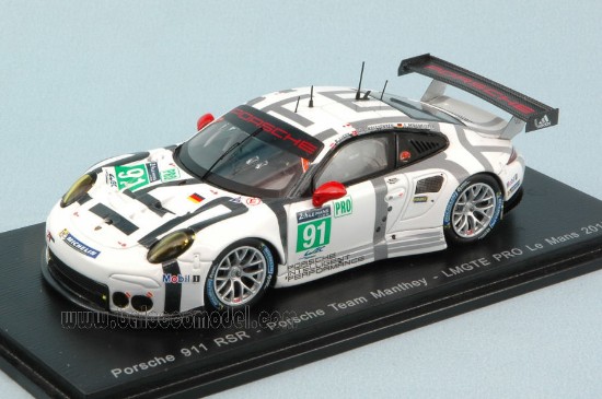 Immagine di PORSCHE 911 RSR N.91 30th LM 2015 LIETZ-CHRISTENSEN-BERGMEISTER 1:43