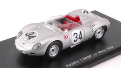 Immagine di PORSCHE 718 RSK N.34 DNF LM 1956 E.BARTH-W.SEIDEL 1:43
