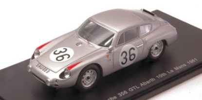 Immagine di PORSCHE 356B CARRERA ABARTH GTL N.36 10th LM 1961 H.LINGE-B.PON 1:43