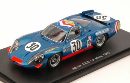 Immagine di ALPINE A 220 N.30 DNF LM 1969 H.GRANDSIRE-J.C.ANDRUET 1:43


