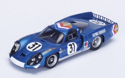 Immagine di ALPINE A220 N.31 DNF LM 1969 J.P.NICOLAS-J.L.THERIER 1:43
