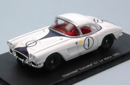 Immagine di CHEVROLET CORVETTE C1 RETIRED LM 1962 T.SETTEMBER-J.TURNER 1:43