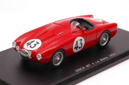 Immagine di OSCA MT 4 N.43 DQ LM 1954 L.MACKLIN-P.LEYGONIE-J.SIMPSON 1:43