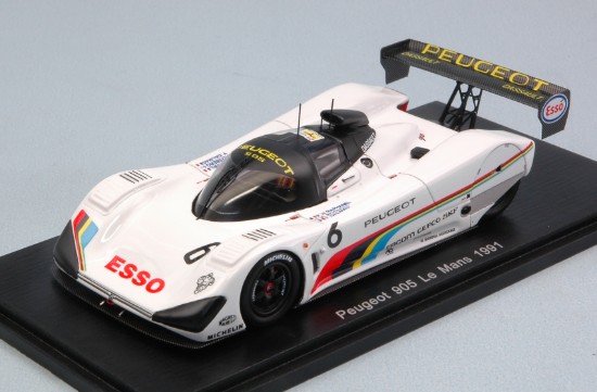 Immagine di PEUGEOT 905 N.6 DNF LM 1991 K.ROSBERG-Y.DALMAS-P.H.RAPHANEL 1:43