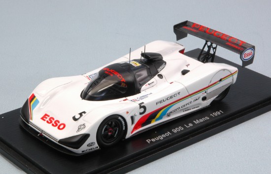 Immagine di PEUGEOT 905 N.5 DNF LM 1991 M.BALDI-P.ALLIOT-J.P.JABOUILLE 1:43