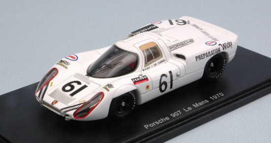Immagine di PORSCHE 907 N.61 DNF LM 1970 A.WICKY-J.P.HANRIOUD 1:43