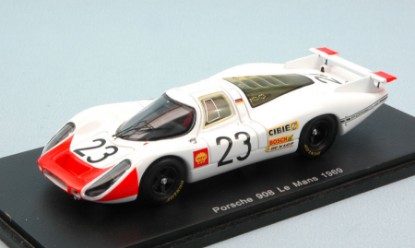 Immagine di PORSCHE 908 N.23 DNF LM 1969 U.SCHUTZ-G.MITTER 1:43