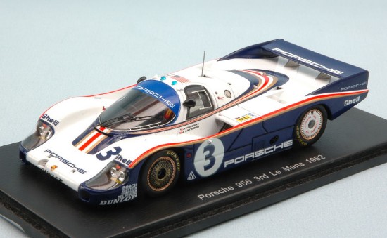 Immagine di PORSCHE 956 N.3 3rd LM 1982 HAYWOOD-HOLBERT-BARTH 1:43